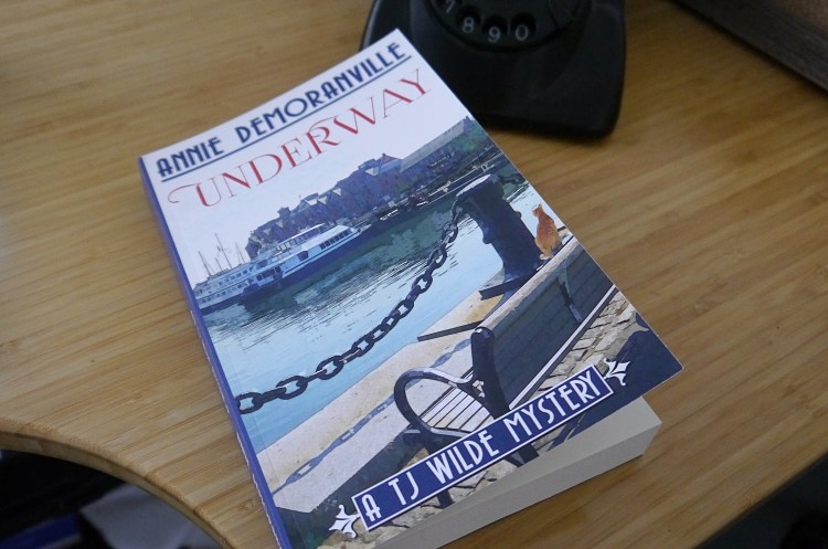 Underway Paperback on a table
