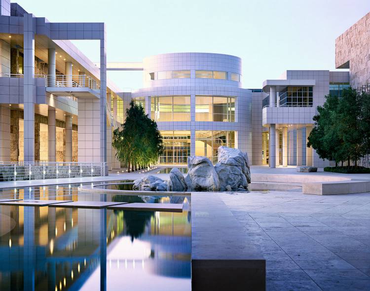 Getty Center entrance