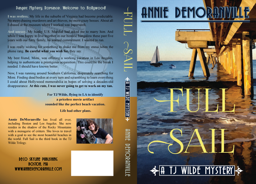 Cover Art for Full Sail: A TJ Wilde Mystery